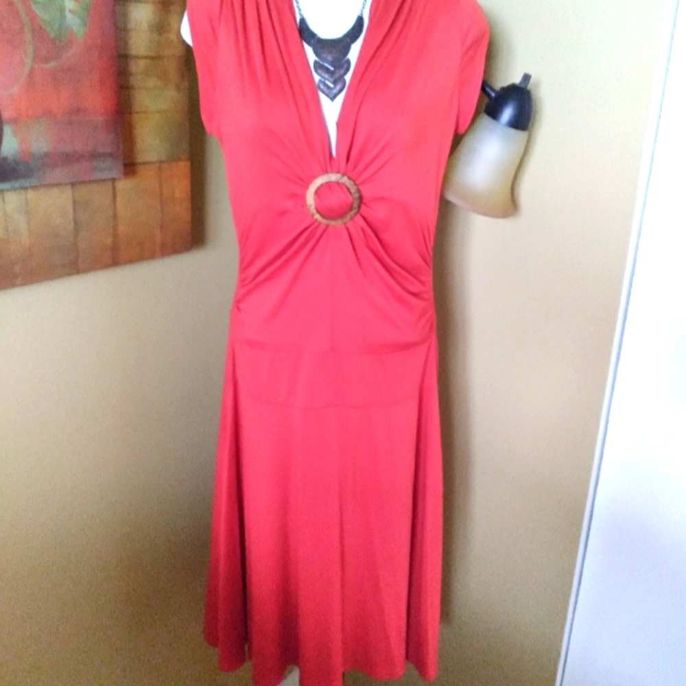 Reddish Rust colored Sundress